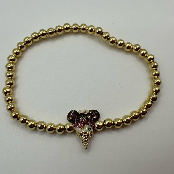 BaubleBar Pisa Bracelet Disney Mickey Ice Cream Cone NWT - Picture 3 of 7